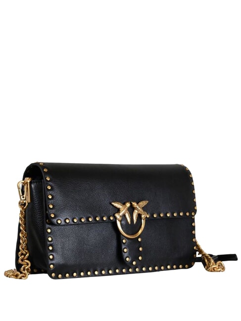 LOVE ONE SLOUCHY Borsa a tracolla nero-antique gold - Borse Donna