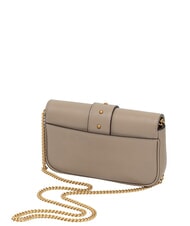 PINKO LOVE POCKET Mini Bag a tracolla bianco seta-antique gold - Borse Donna - 3