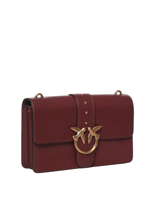 LOVE ONE CLASSIC Borsa in pelle a tracolla con flap ribes intenso-antique gold - Borse Donna