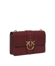 PINKO LOVE ONE CLASSIC Borsa in pelle a tracolla con flap - Borse Donna