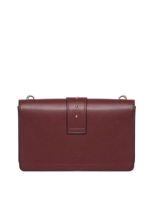 LOVE ONE CLASSIC Borsa in pelle a tracolla con flap ribes intenso-antique gold - Borse Donna