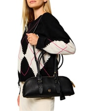 PINKO BOWLING Borsa a spalla, con tracolla nero-antique gold - Borse Donna - 4