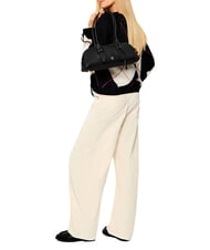 PINKO BOWLING Borsa a spalla, con tracolla nero-antique gold - Borse Donna - 5