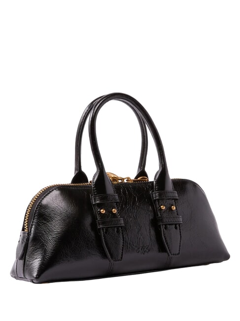 BOWLING Bauletto a mano, con tracolla nero-antique gold - Borse Donna