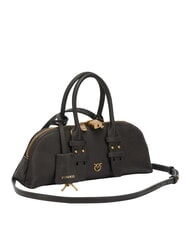 PINKO BOWLING Borsa a mano, con tracolla marrone marasca-antique gold - Borse Donna - 2
