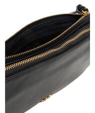 PINKO DOUBLE Borsa a spalla, con tracolla nero-antique gold - Borse Donna - 4