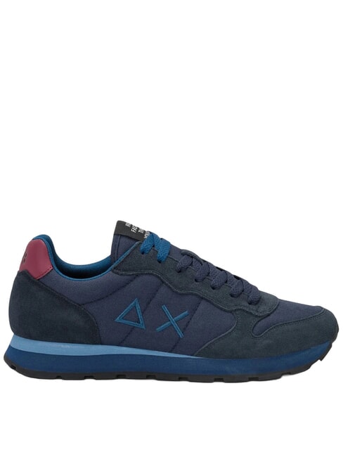 TOM SOLID Sneakers navy blue/bordeaux - Scarpe Uomo