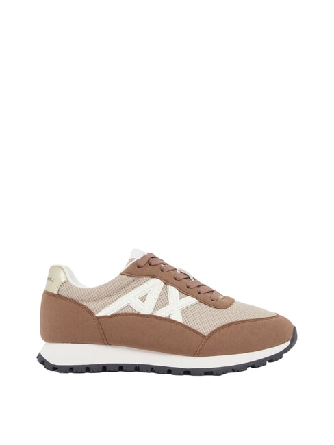 DROP MICROSUEDE Sneakers con logo laterale marionette+script - Scarpe Donna