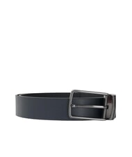 ARMANI EXCHANGE A|X Cintura doubleface in pelle black/navy - Cinture - 2