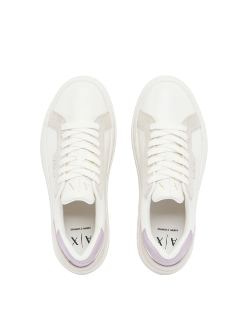 JANE Sneakers suola alta off white+ballet - Scarpe Donna