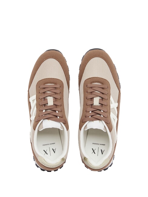 DROP MICROSUEDE Sneakers con logo laterale marionette+script - Scarpe Donna
