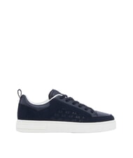 ARMANI EXCHANGE LONDON Sneakers in pelle deep navy - Scarpe Uomo - 2