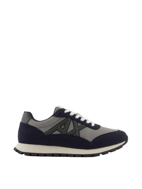 DROP MICROSUEDE Sneakers con logo a contrasto falcon+licorice - Scarpe Uomo