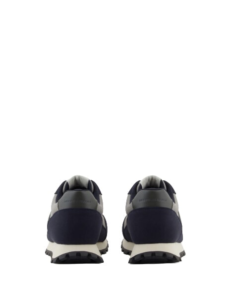 DROP MICROSUEDE Sneakers con logo a contrasto falcon+licorice - Scarpe Uomo
