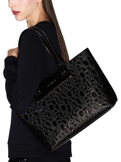LIZ Shopper a spalla black - Borse Donna