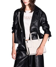 ARMANI EXCHANGE SUSIE Mini bag a mano con tracolla script - Borse Donna - 2