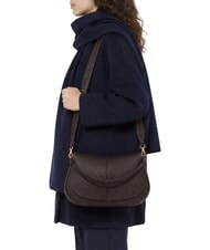 GIANNI CHIARINI HELENA ROUND Borsa a spalla in pelle, con tracolla - Borse Donna