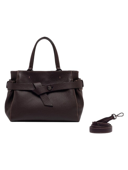 MIRANDA Borsa a mano in pelle, con tracolla espresso - Borse Donna
