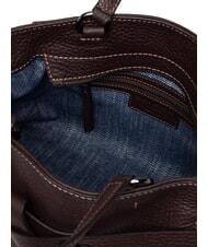 GIANNI CHIARINI MIRANDA Borsa a mano in pelle, con tracolla espresso - Borse Donna - 6