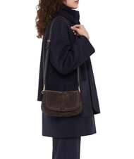 GIANNI CHIARINI HELENA ROUND Borsa a tracolla in pelle moka - Borse Donna - 2