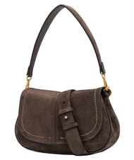 GIANNI CHIARINI HELENA ROUND Borsa a tracolla in pelle moka - Borse Donna - 4