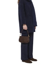 GIANNI CHIARINI HELENA ROUND Borsa a tracolla in pelle moka - Borse Donna - 6