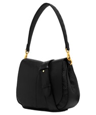 GIANNI CHIARINI HELENA ROUND Borsa a spalla in pelle, con tracolla Nero - Borse Donna - 4
