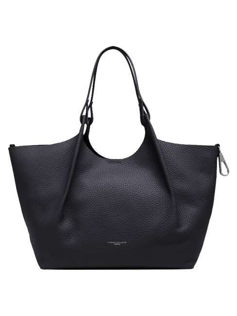 DUA Borsa a spalla grande in pelle notturno - Borse Donna
