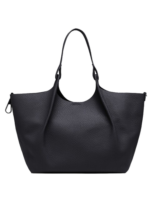 DUA Borsa a spalla grande in pelle notturno - Borse Donna