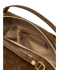 GIANNI CHIARINI ALIFA Borsa a mano con tracolla, in pelle cognac - Borse Donna - 5