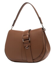 GIANNI CHIARINI HELENA ROUND Borsa a spalla con tracolla, in pelle noce - Borse Donna - 4