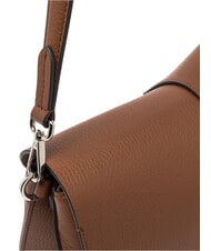 GIANNI CHIARINI HELENA ROUND Borsa a spalla con tracolla, in pelle noce - Borse Donna - 6