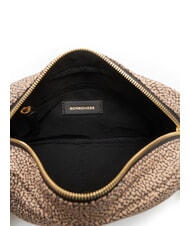 BORBONESE B-CLUB Mini Bag a tracolla OP/NATURALE/NERO - Borse Donna - 5