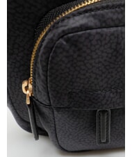 BORBONESE B-CLUB Borsa mini a spalla, con tracolla dark black - Borse Donna - 3