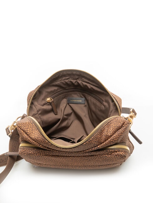 B-CLUB Borsa a spalla, con tracolla castagno - Borse Donna