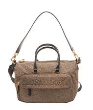 BORBONESE B-CLUB Borsa a mano, con tracolla OP/NATURALE/NERO - Borse Donna - 2