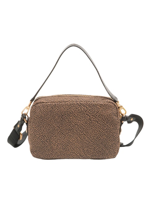 B-CLUB Borsa mini a spalla, con tracolla OP/NATURALE/NERO - Borse Donna