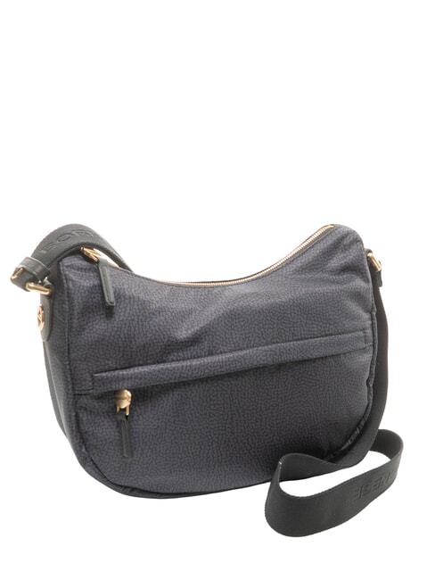 B-CLUB Borsa a tracolla dark black - Borse Donna