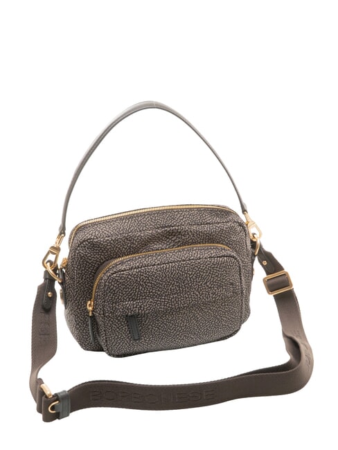 B-CLUB Borsa mini a spalla, con tracolla catrame - Borse Donna