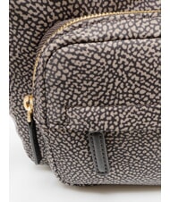 BORBONESE B-CLUB Borsa mini a spalla, con tracolla catrame - Borse Donna - 3