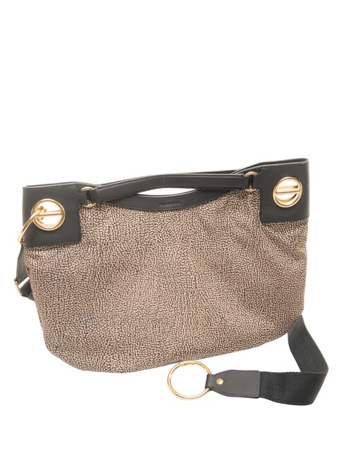 LONDON Borsa a mano, con tracolla OP/NATURALE/NERO - Borse Donna