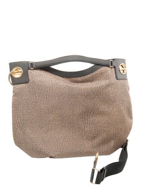 LONDON Borsa a mano, con tracolla OP/NATURALE/NERO - Borse Donna