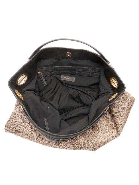 LONDON Borsa a mano, con tracolla OP/NATURALE/NERO - Borse Donna