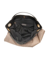 BORBONESE LONDON Borsa a mano, con tracolla OP/NATURALE/NERO - Borse Donna - 5