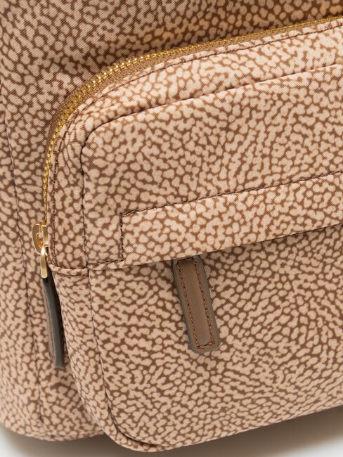 B-CLUB Zaino con tasca frontale beige brown - Borse Donna