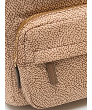 BORBONESE B-CLUB Zaino con tasca frontale beige brown - Borse Donna - 3
