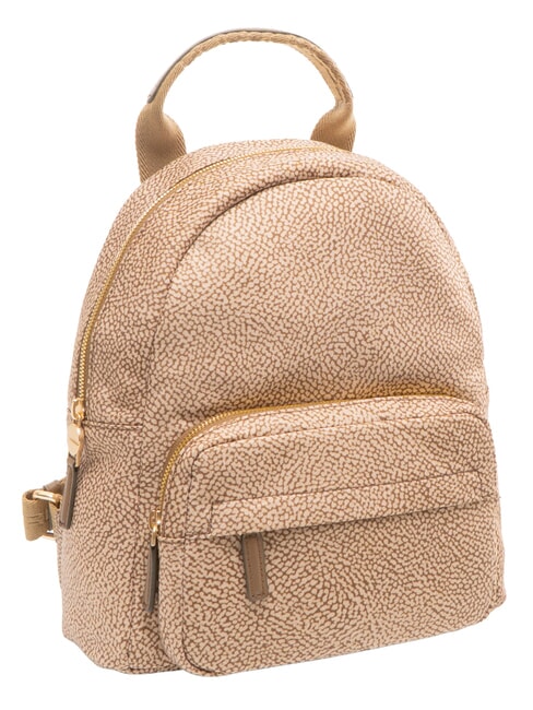 B-CLUB Zaino con tasca frontale beige brown - Borse Donna