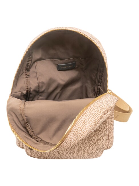 B-CLUB Zaino con tasca frontale beige brown - Borse Donna