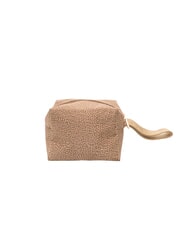 BORBONESE B-CLUB Beauty case con polsierina beige - Beauty Case - 3