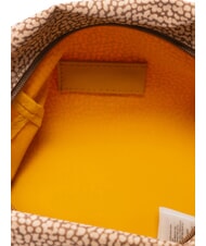 BORBONESE B-CLUB Beauty case con polsierina beige - Beauty Case - 4